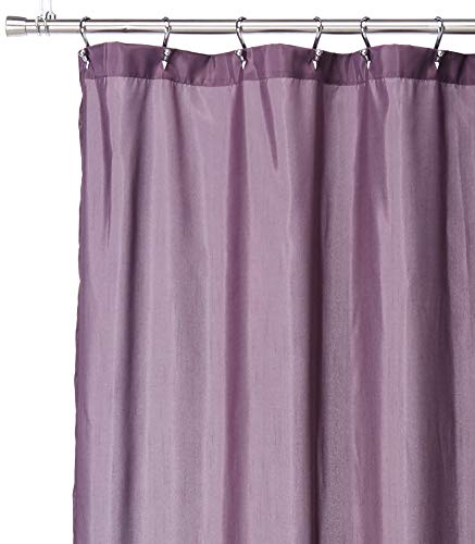 Lush Decor Mia Shower Curtain, 72 by 72-Inch, Purple/Gray: Home & Kitchen