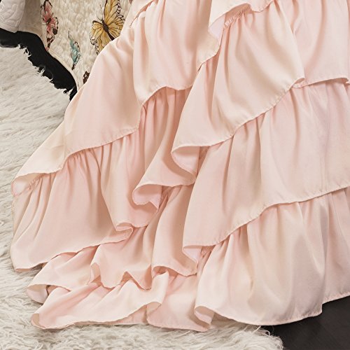 Lush Decor Lush DÃ©cor Flutter Butterfly 3 Piece Quilt Set, Full/Queen, 0: Home & Kitchen